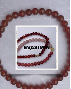 Strenght Necklaces - Red Agate