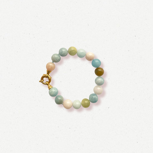 Courage & Recovery Aquamarine Bracelet