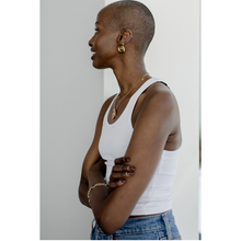 Load image into Gallery viewer, Gold Snail Earrings
