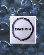 Load image into Gallery viewer, Dual Strength Necklace - Purple Tiger Stone &amp; Transparent Quartz - Lapis Lazuli
